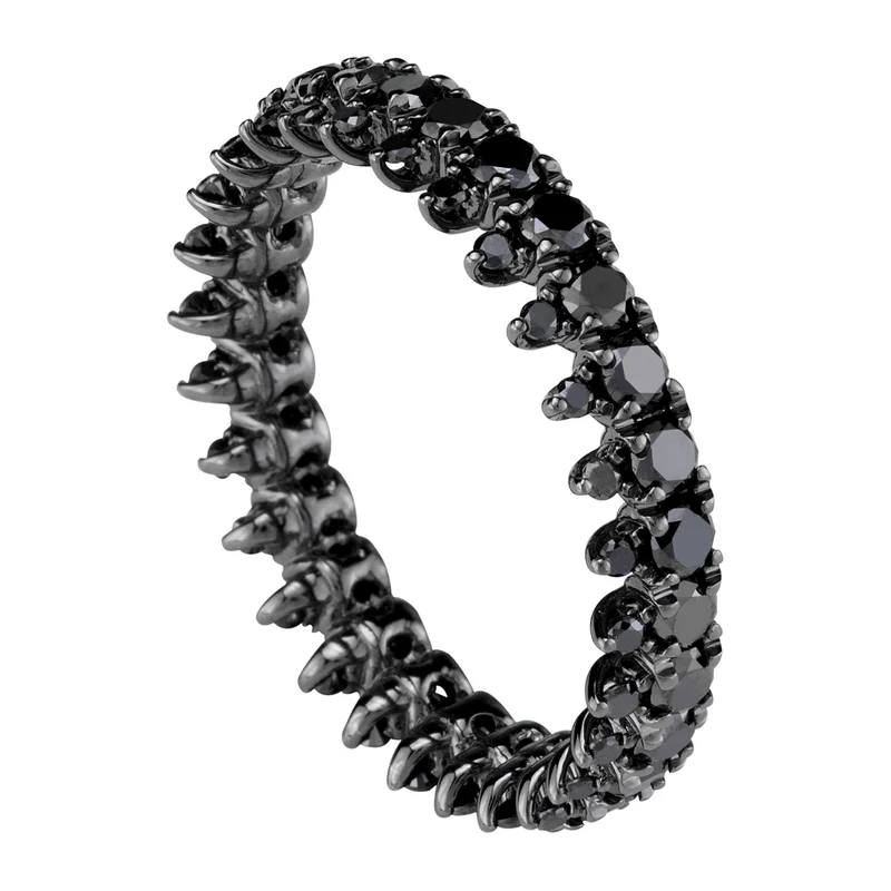 Golay anello girodito diamanti neri ADG015BK-18026110133