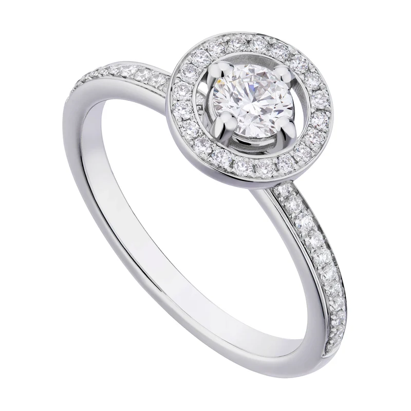World Diamond Group anello sol. fm settings con cerchio ct. 0,69-0,78 ACTFM005DI6-20034110011