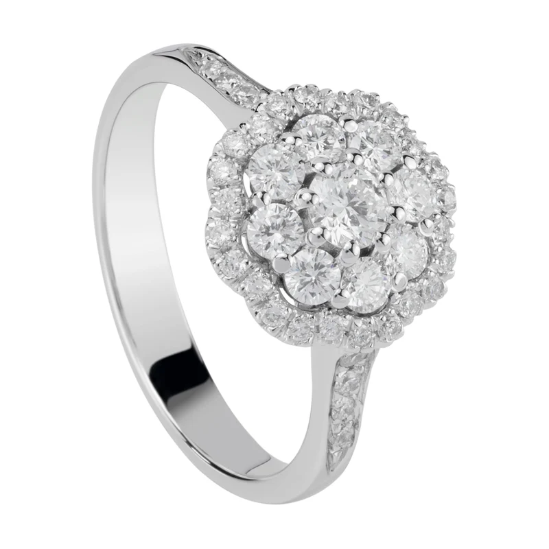 Golay anello fiore cen ct 0,19 ACT004DI2-21309110026