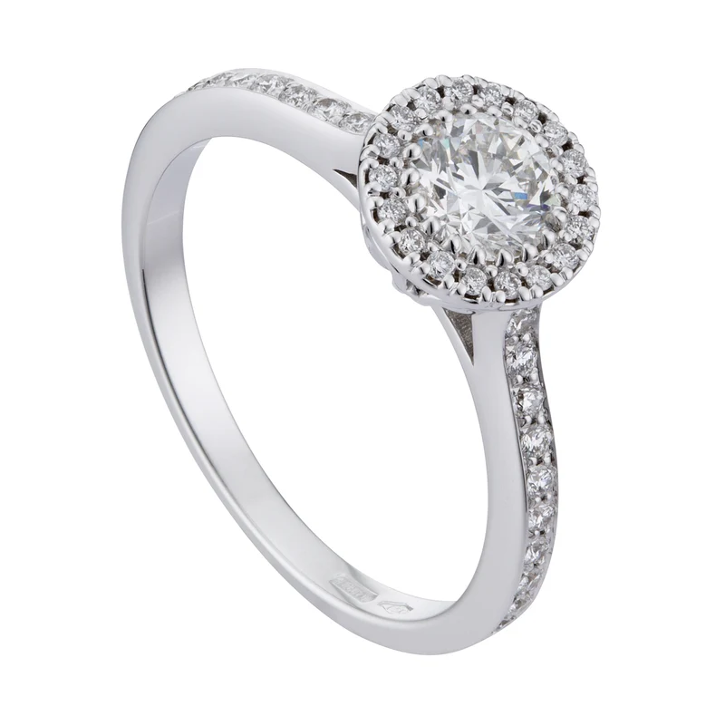 Golay anello con contorno cen ct 0,45 ACT002045WDI-16201110043
