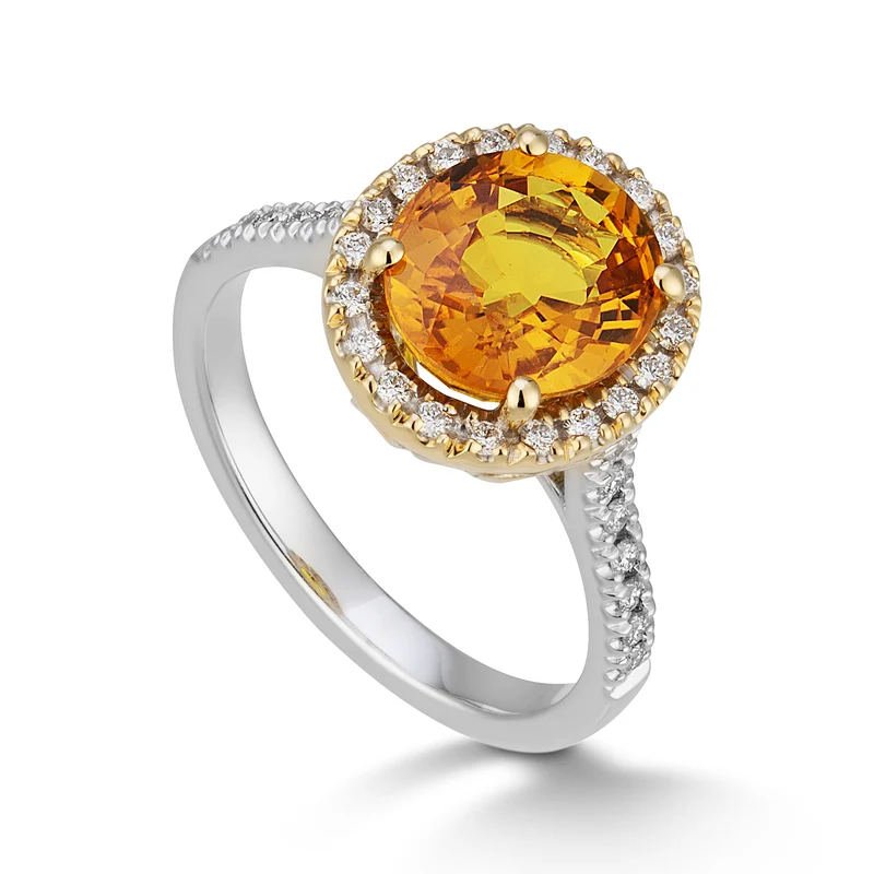 Golay anello z.orange ovale 9x7 e diam contorno e gambo ACLCG427DIZO97-24068110042