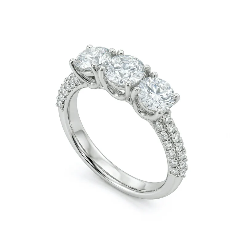 Golay anello trilogy lineare anniversario grace cen.0,40 ABTRE856D120-26100110072