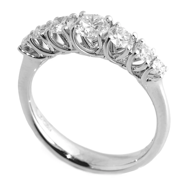 Golay anello grace riviera scalare 7 pietre tot ct.0,84 ABTRE1556-21140110032