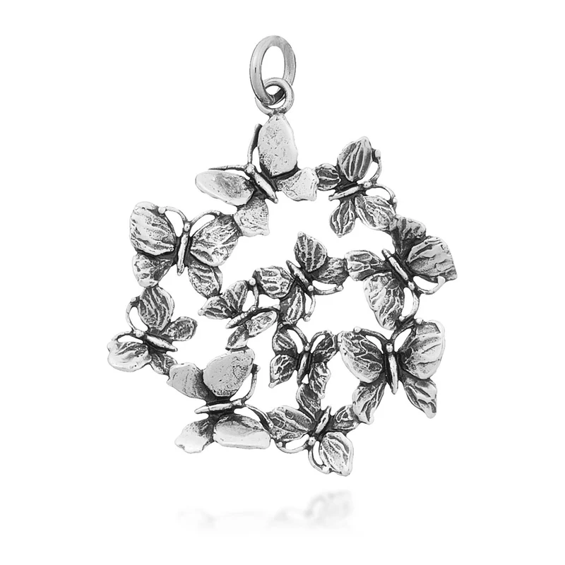 Giovanni Raspini charm pendente farfalle Charm in Argento 925 08366