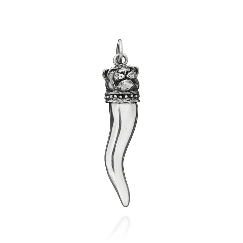 Giovanni Raspini charm corno medio leopardo Charm in Argento 925 08761