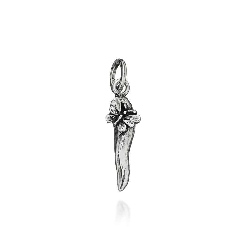Giovanni Raspini charm corno piccolo farfalla Charm in Argento 925 08769