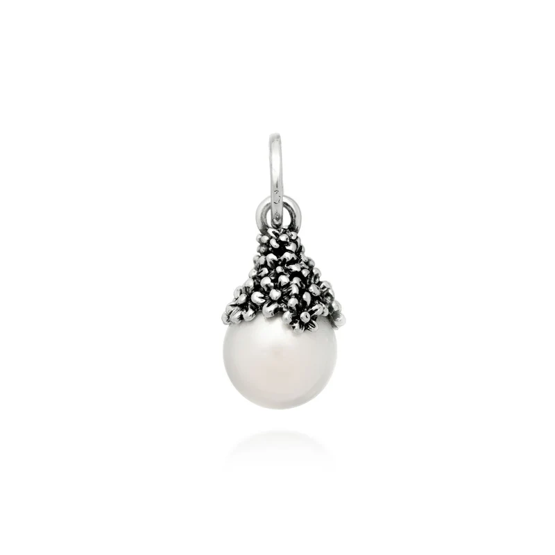 Giovanni Raspini charm drops margherite Charm in Argento 925 e perla naturale 11112