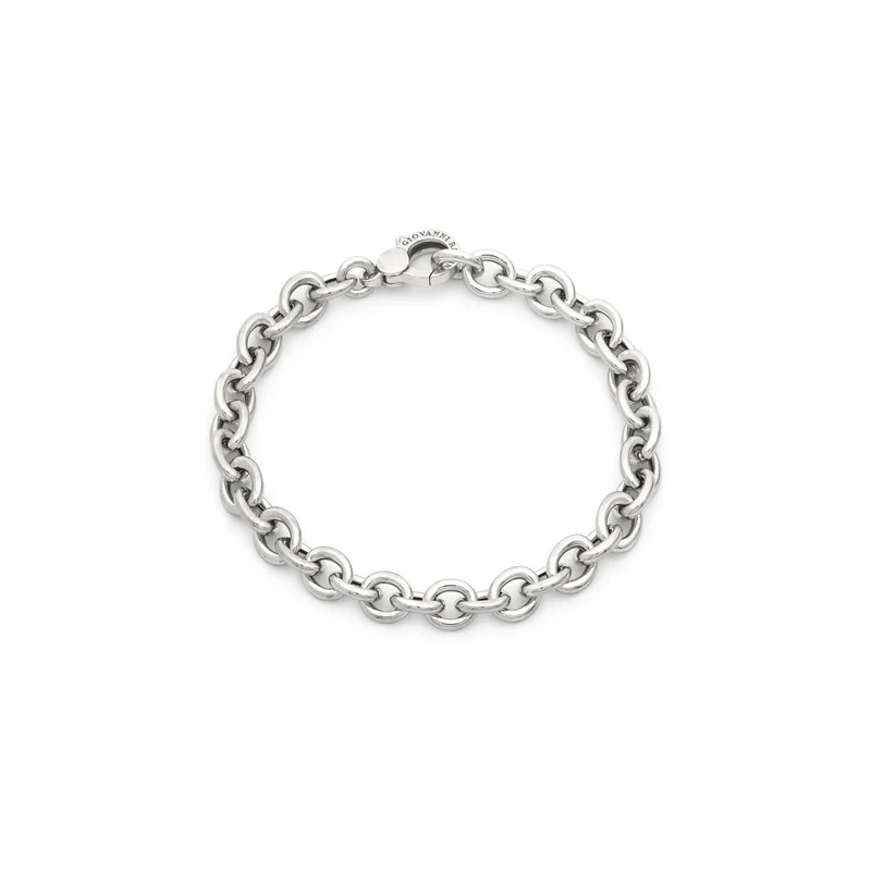 Giovanni Raspini bracciale catena "m" Bracciale in Argento 925 12623