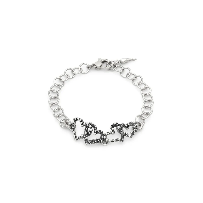 Giovanni Raspini bracciale cuori piccolo Bracciale in Argento 925 12617