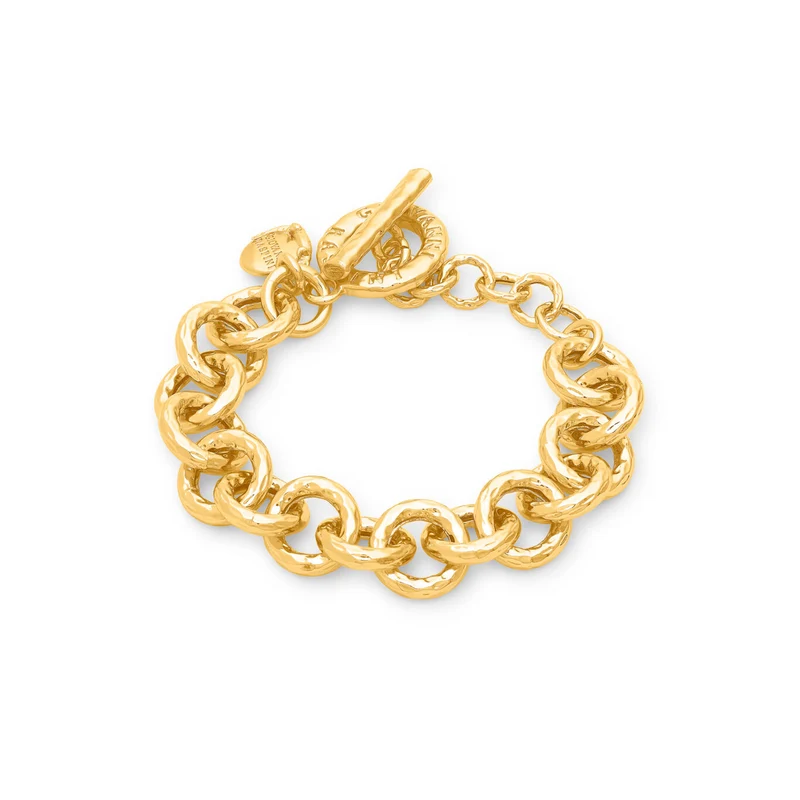 Giovanni Raspini bracciale pueblo medio Bracciale placcato oro 18 kt N0063