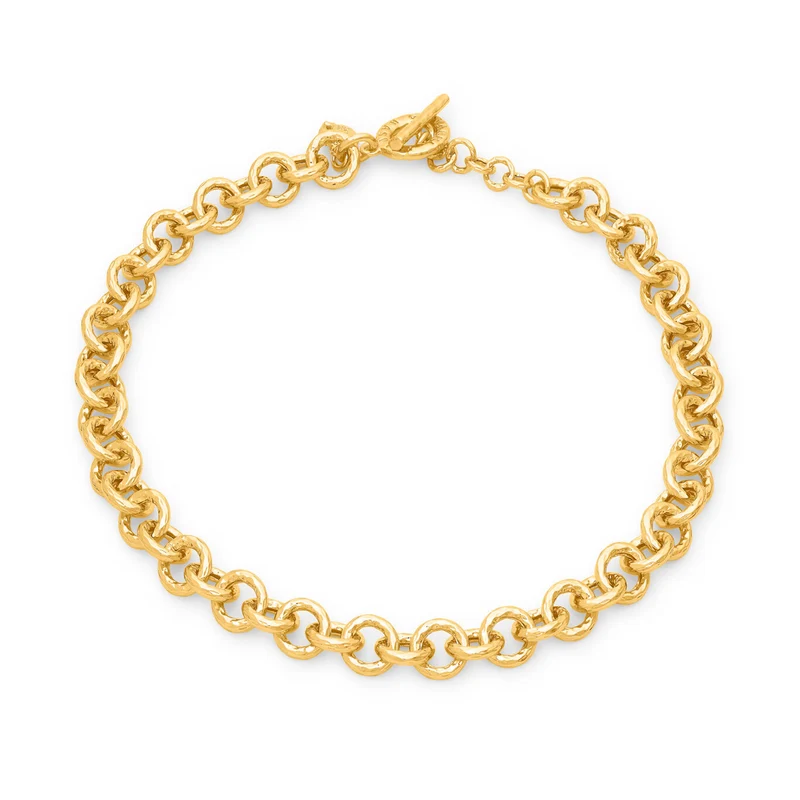 Giovanni Raspini collana pueblo media Collana placcato oro 18 kt N0062