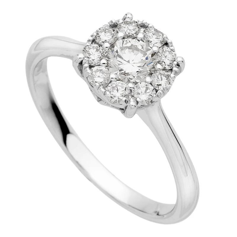 Golay solitario a contorno cen 0,50 ct AB2455-50-19178000095