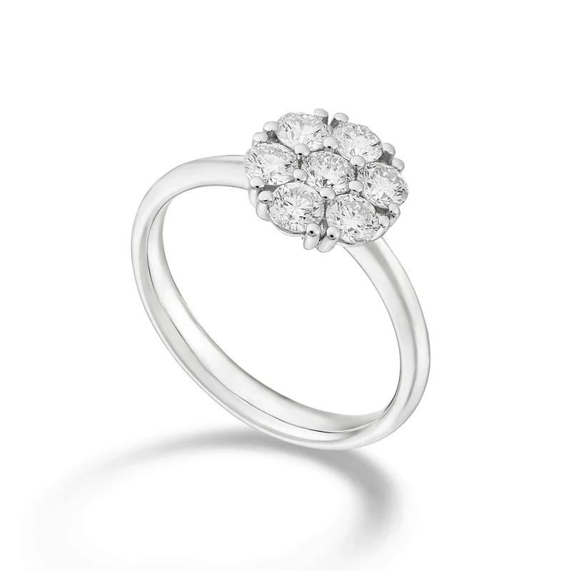 Golay anello multipietra con 7 diamanti da 0,13ct AB2138-24192110032