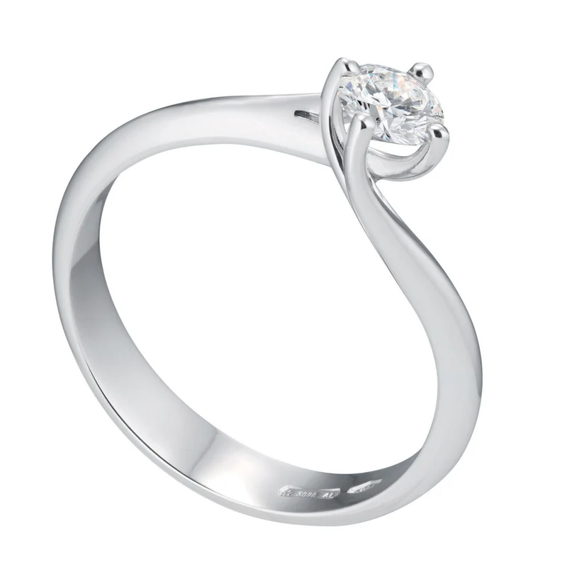 World Diamond Group anello solitario in platino AB1625PT-25092110071
