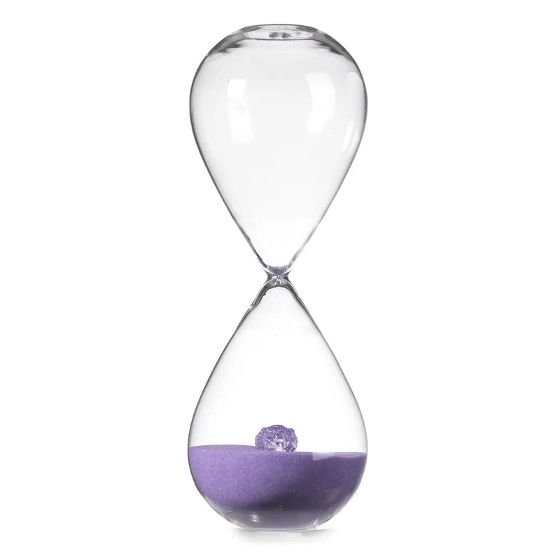 Onlylux clessidra Il Nodo dell’Amore lilla h. 26cm OL02866