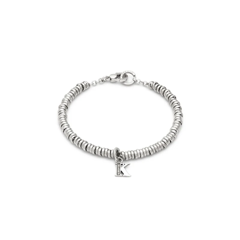 Giovanni Raspini bracciale lettera k crystal Bracciale in Argento 925 e zirconi X01458
