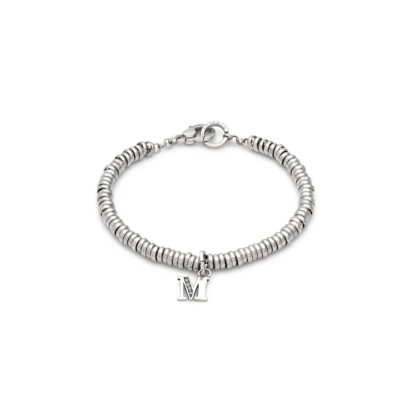 Giovanni Raspini bracciale lettera m crystal Bracciale in Argento 925 e zirconi X01456