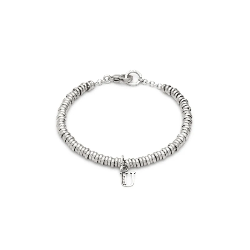Giovanni Raspini bracciale lettera u crystal Bracciale in Argento 925 e zirconi X01448