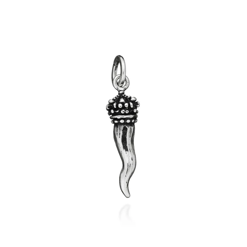 Giovanni Raspini charm corno piccolo corona Charm in Argento 925 08765