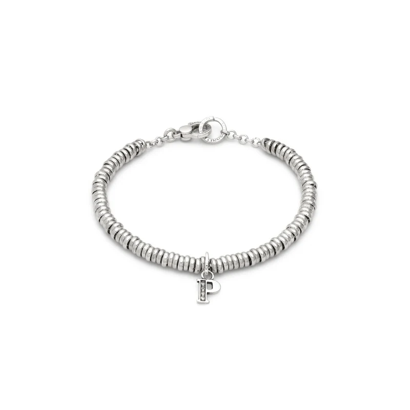 Giovanni Raspini bracciale lettera p crystal Bracciale in Argento 925 e zirconi X01453