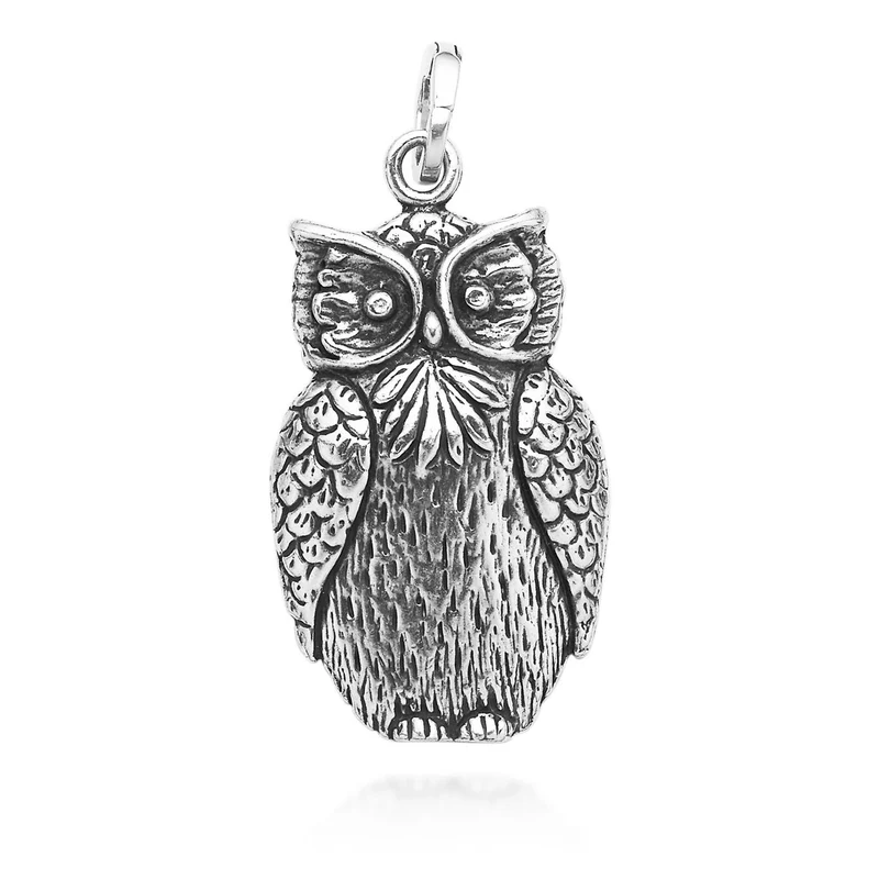 Giovanni Raspini charm gufo grande Charm in Argento 925 07008