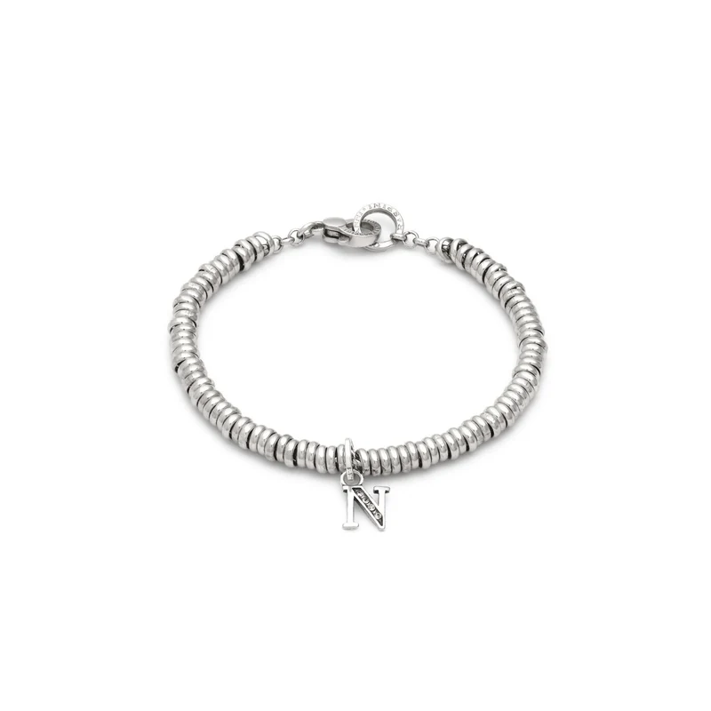 Giovanni Raspini bracciale lettera n crystal Bracciale in Argento 925 e zirconi X01455