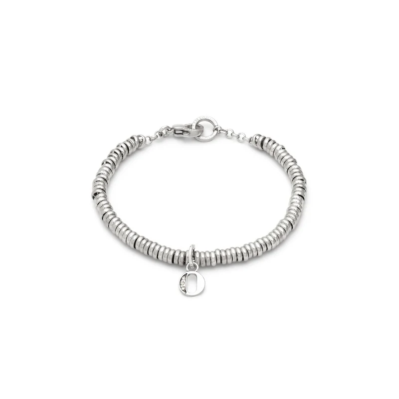 Giovanni Raspini bracciale lettera o crystal Bracciale in Argento 925 e zirconi X01454