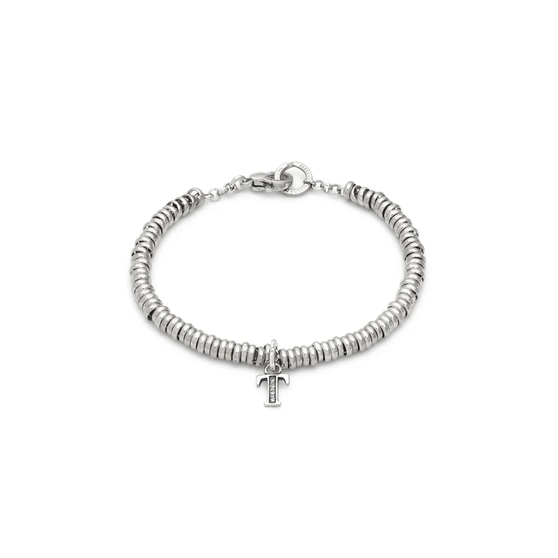 Giovanni Raspini bracciale lettera t crystal Bracciale in Argento 925 e zirconi X01449