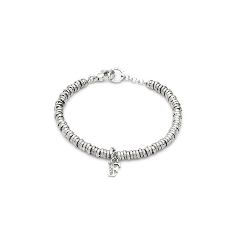 Giovanni Raspini bracciale lettera f crystal Bracciale in Argento 925 e zirconi X01463