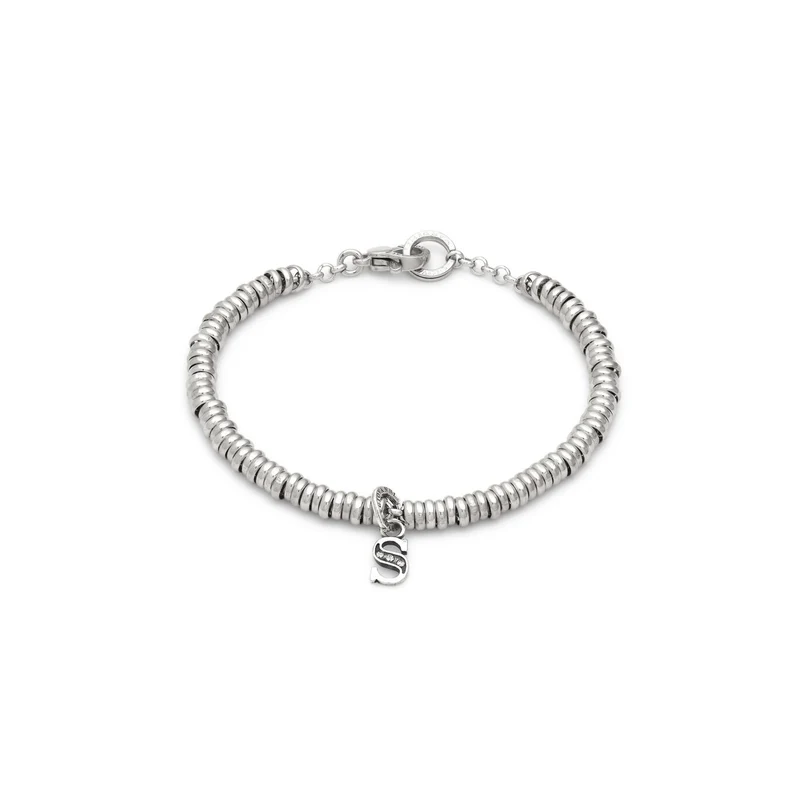 Giovanni Raspini bracciale lettera s crystal Bracciale in Argento 925 e zirconi X01450