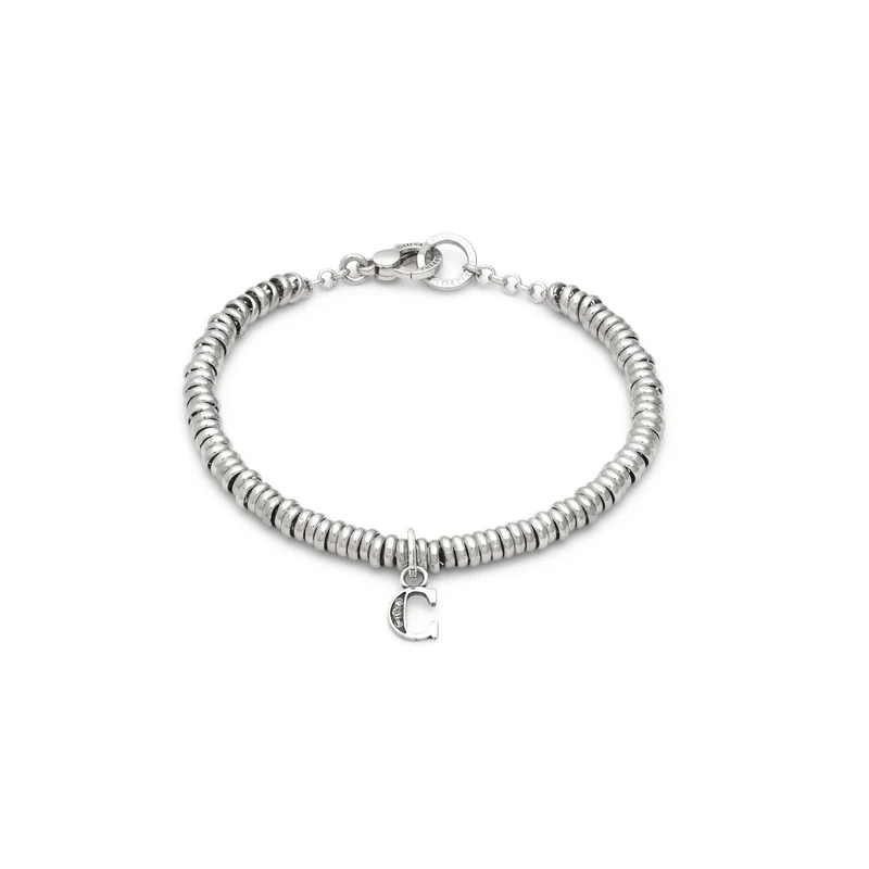 Giovanni Raspini bracciale lettera c crystal Bracciale in Argento 925 e zirconi X01466