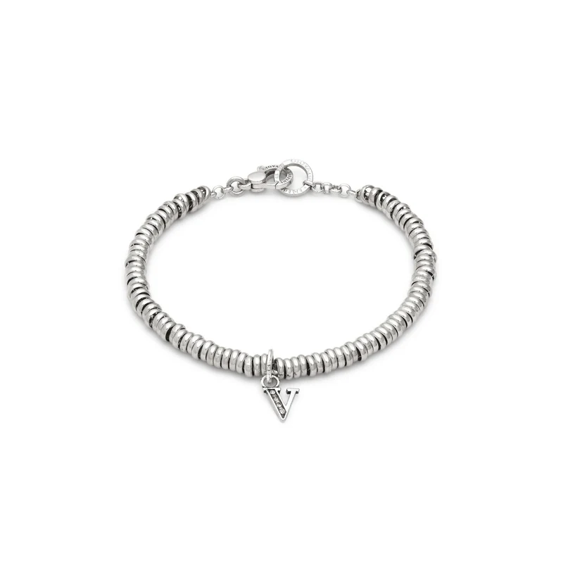 Giovanni Raspini bracciale lettera v crystal Bracciale in Argento 925 e zirconi X01447