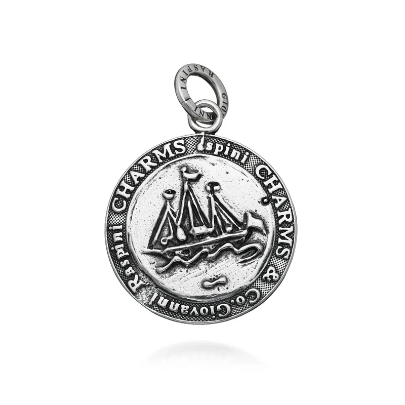 Giovanni Raspini charm moneta veliero Charm in Argento 925 06896