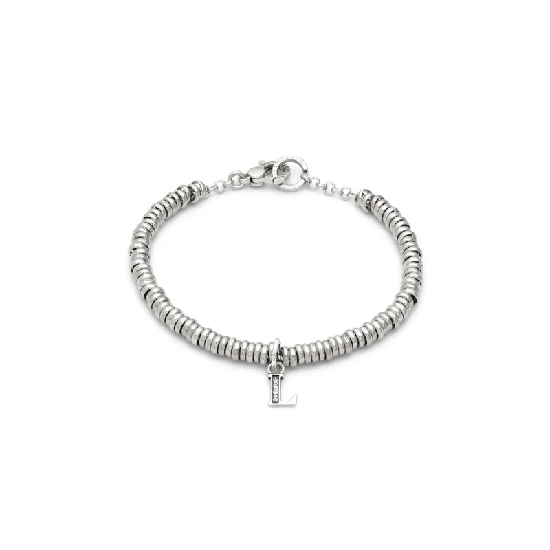 Giovanni Raspini bracciale lettera l crystal Bracciale in Argento 925 e zirconi X01457