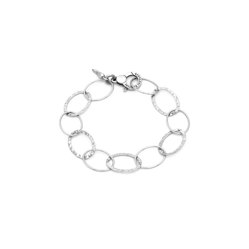 Giovanni Raspini bracciale maglia alternata Bracciale in Argento 925 12621