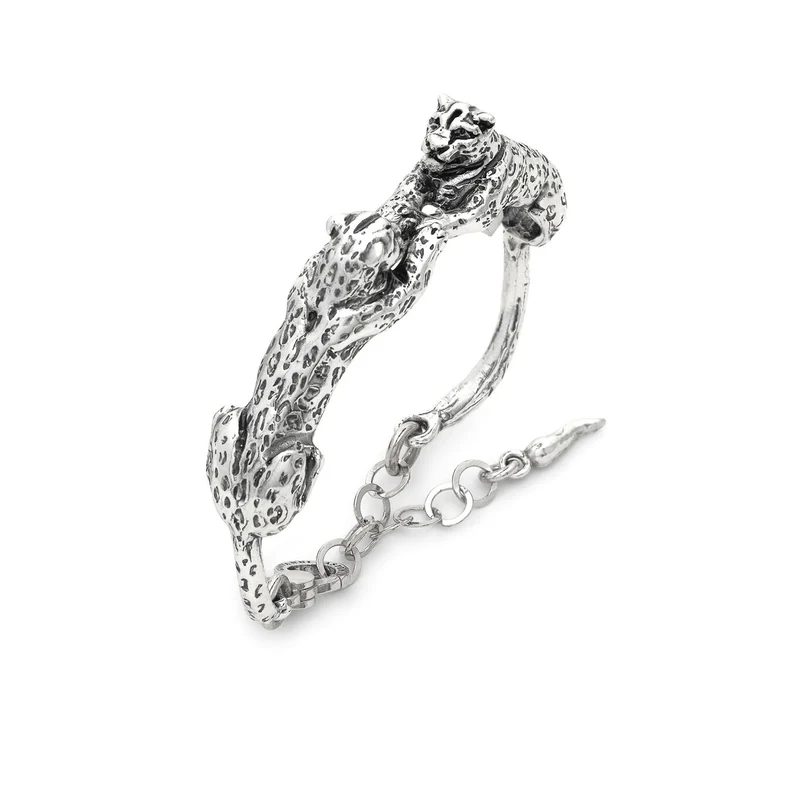 Giovanni Raspini bracciale leopardi Bracciale in Argento 925 12588