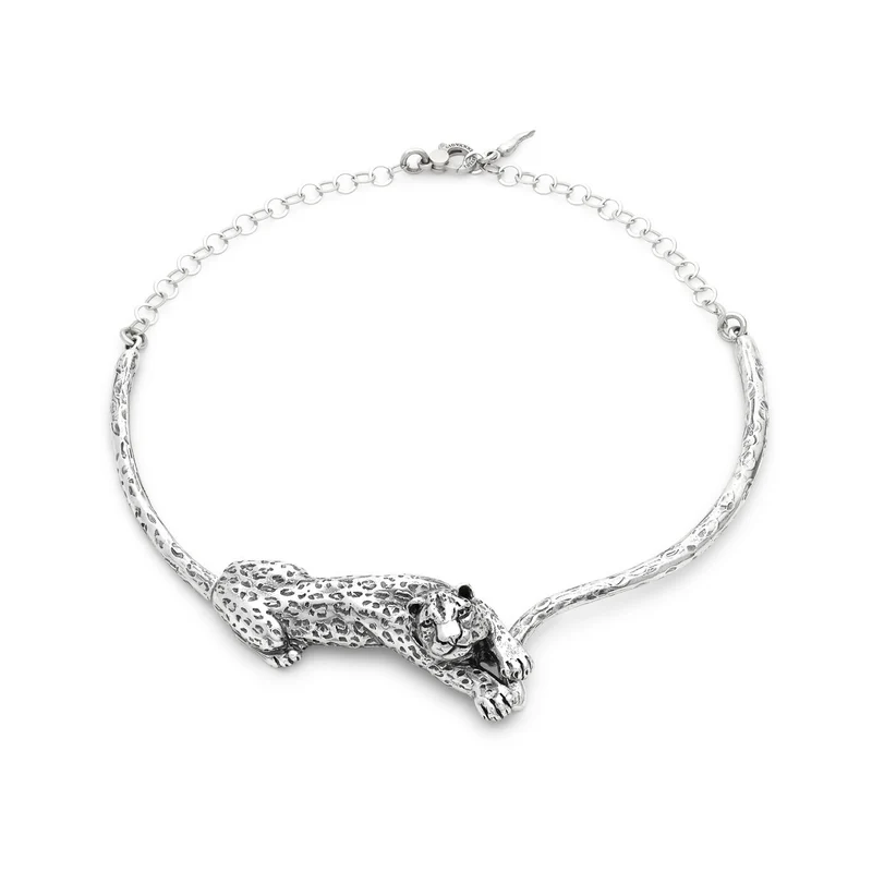 Giovanni Raspini collana leopardo Collana in Argento 925 12586