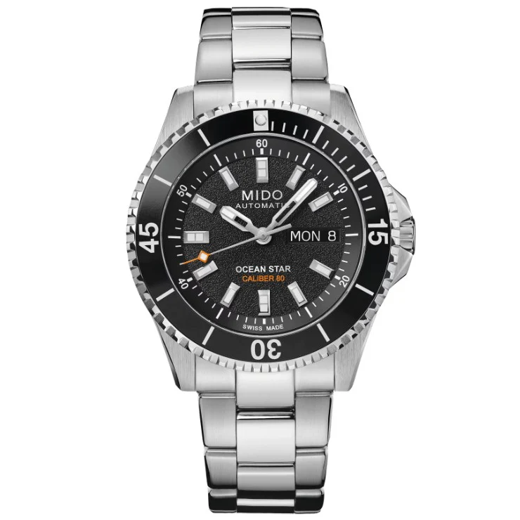 Mido orologio Ocean Star 200 41mm nero automatico acciaio M026.930.11.051.00