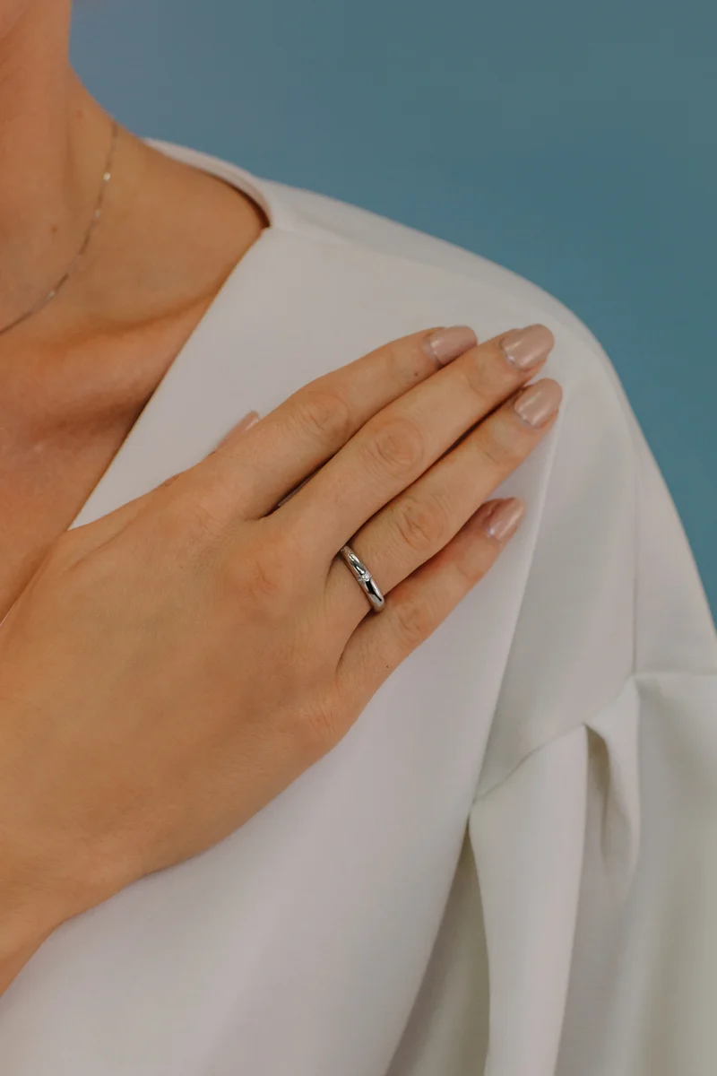 Comete Fedina in Argento You and Me Donna ANG105M9