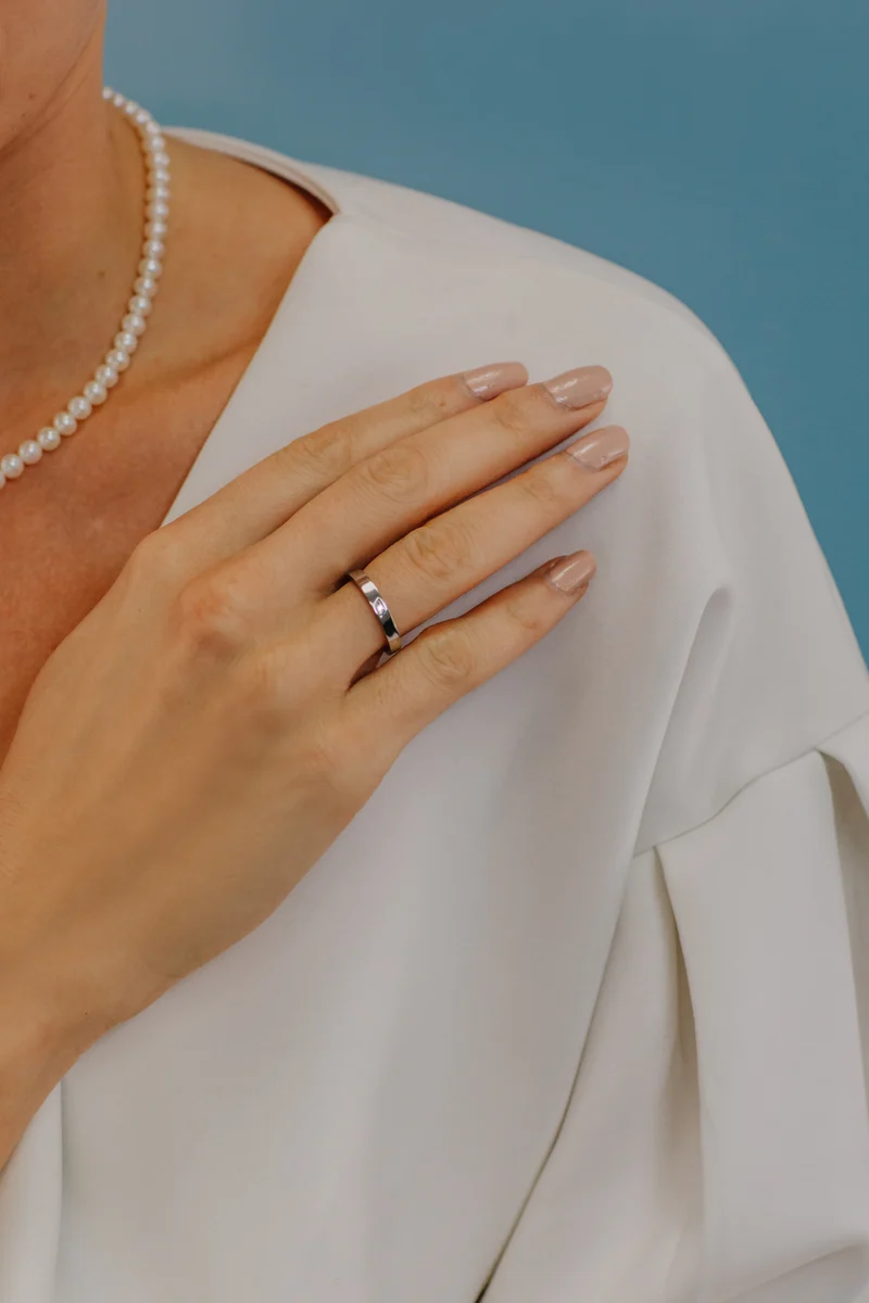 Comete Fedina in Argento Cuore interno Donna ANG111M11
