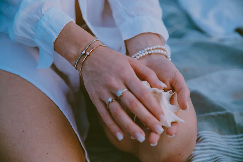 Comete Bracciale Stella in Argento brunito BRA154