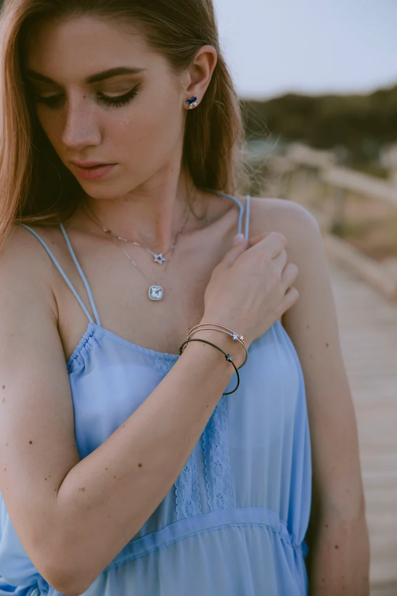 Comete Bracciale Stella in Argento rosè BRA164