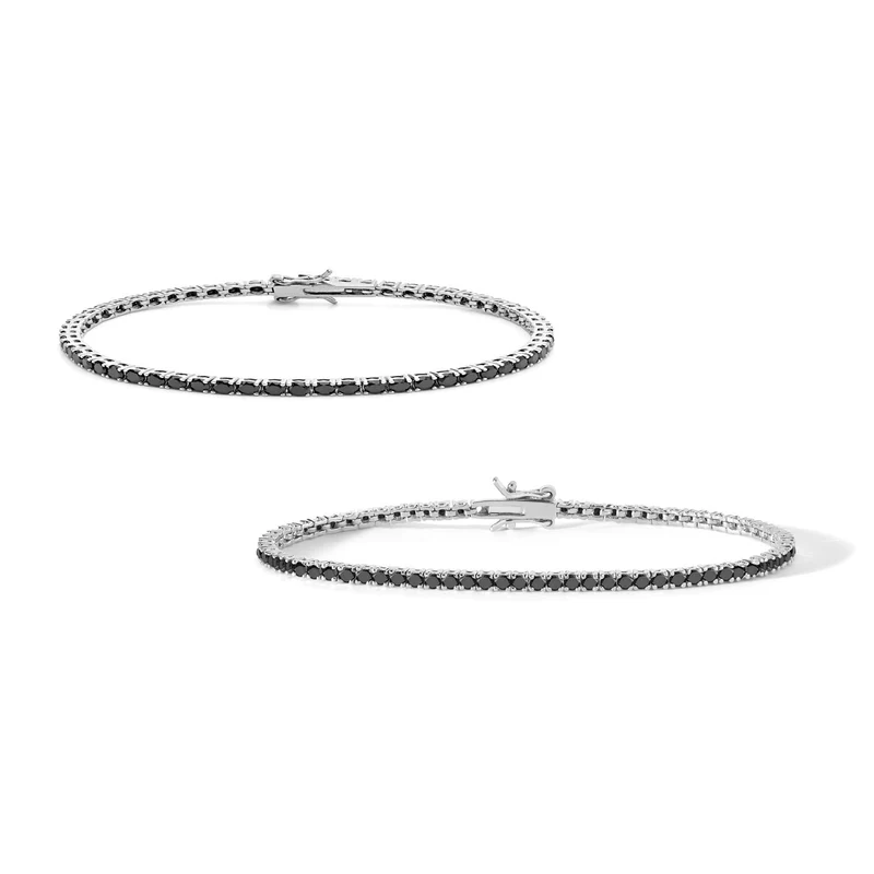 Comete 2 Tennis in Argento 925‰ e zirconi neri UBR898993M18
