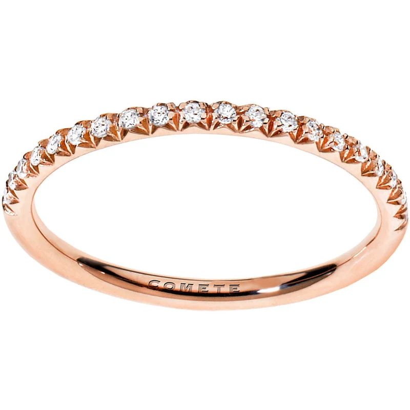 Comete Fedina in Oro rosè e Diamanti ANB1700