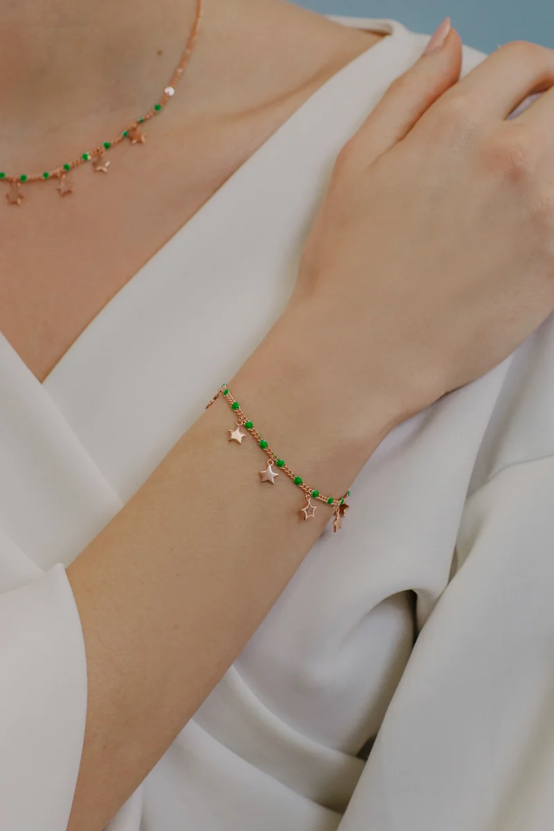 Comete Bracciale in Argento Stella BRA248