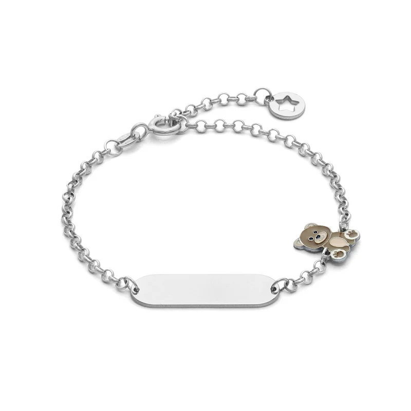 Comete Bracciale in Argento con Orsetto BRA260