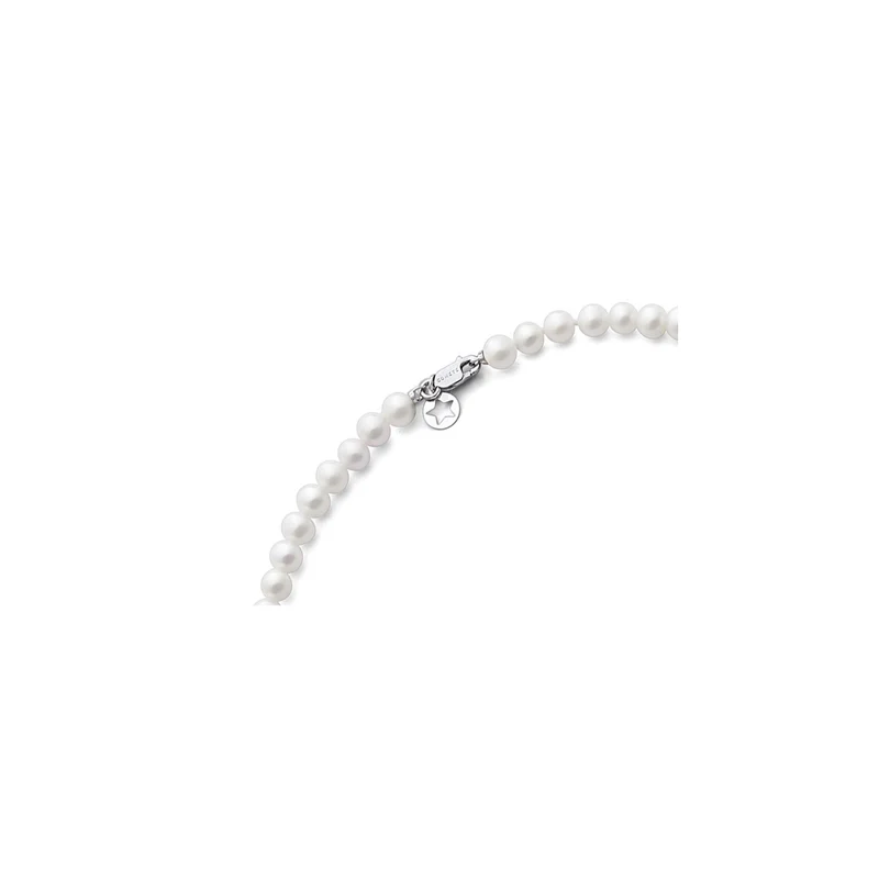 Comete Collana filo Perle in Oro 750‰ e Diamanti bianchi FWQ382
