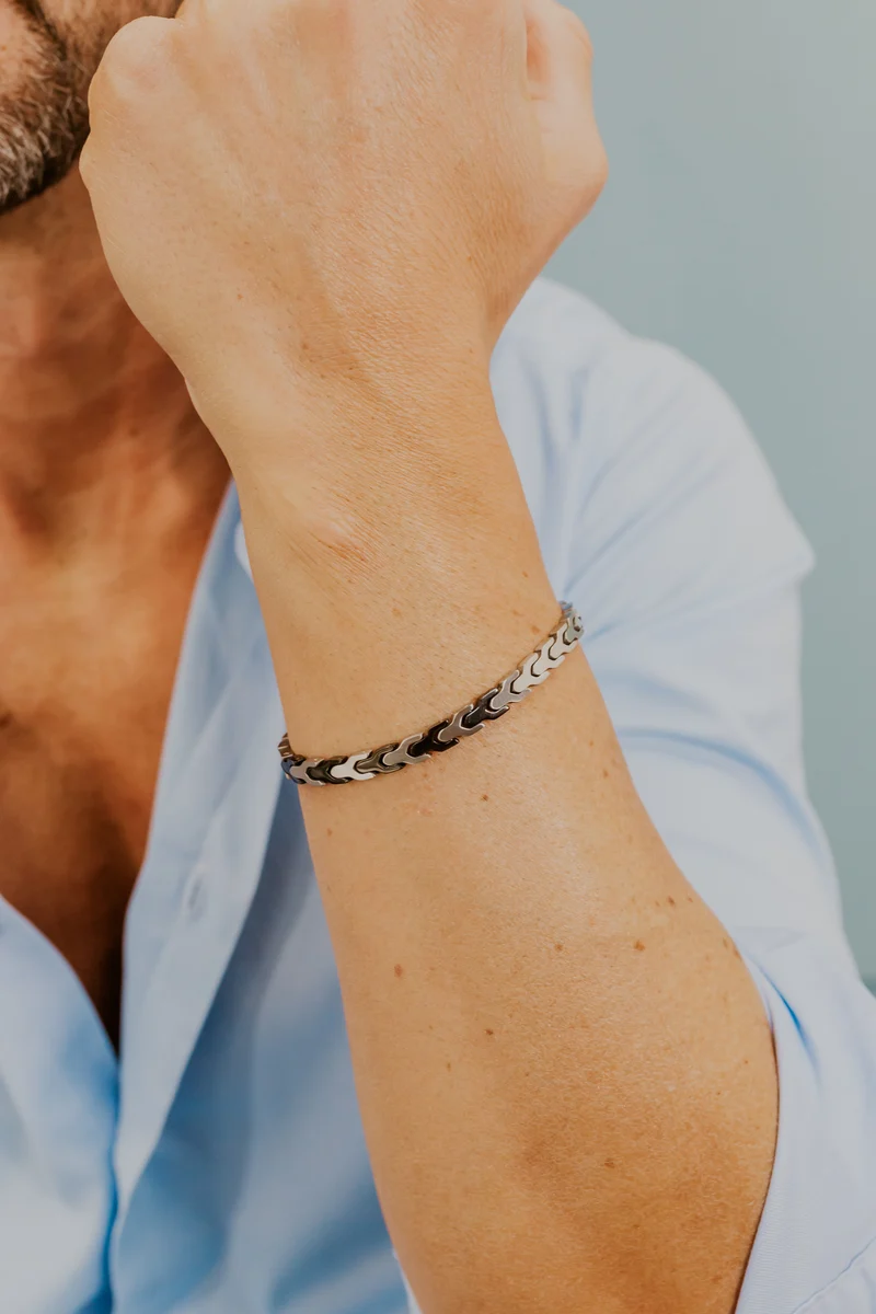 Comete Bracciale in acciaio con Pvd nero UBR1240