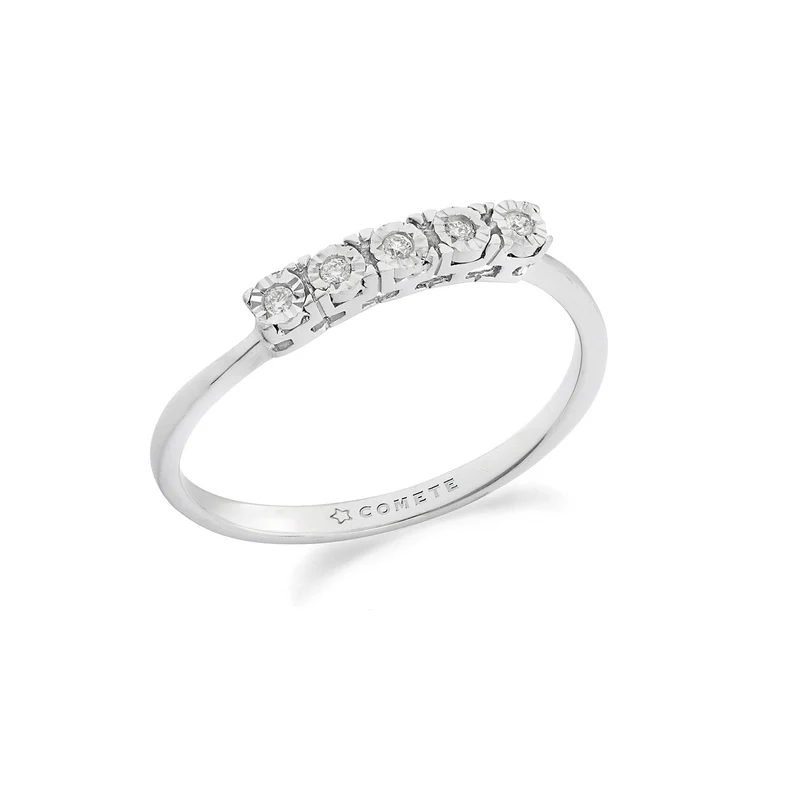 Comete Anello in Oro 375‰ e Diamante bianco KANB1903