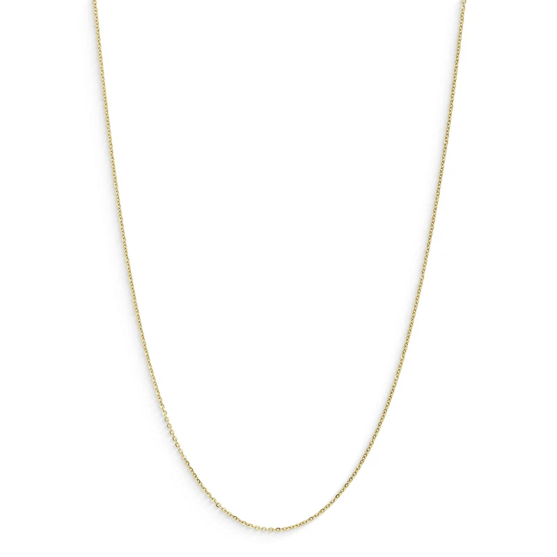 Comete Girocollo in oro giallo 375‰ catena ø 0,20mm KGLB1417